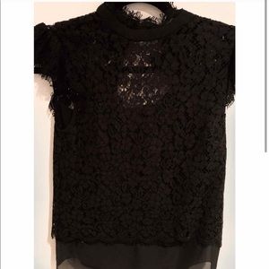 RACHEL ZOE lace top